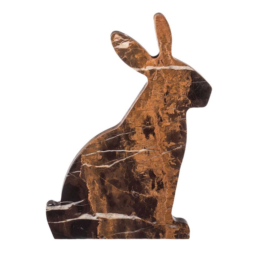 Decoration Kimano Figurines | Serre-Livre Noir Gauche Lapin Par Alessandra Grasso