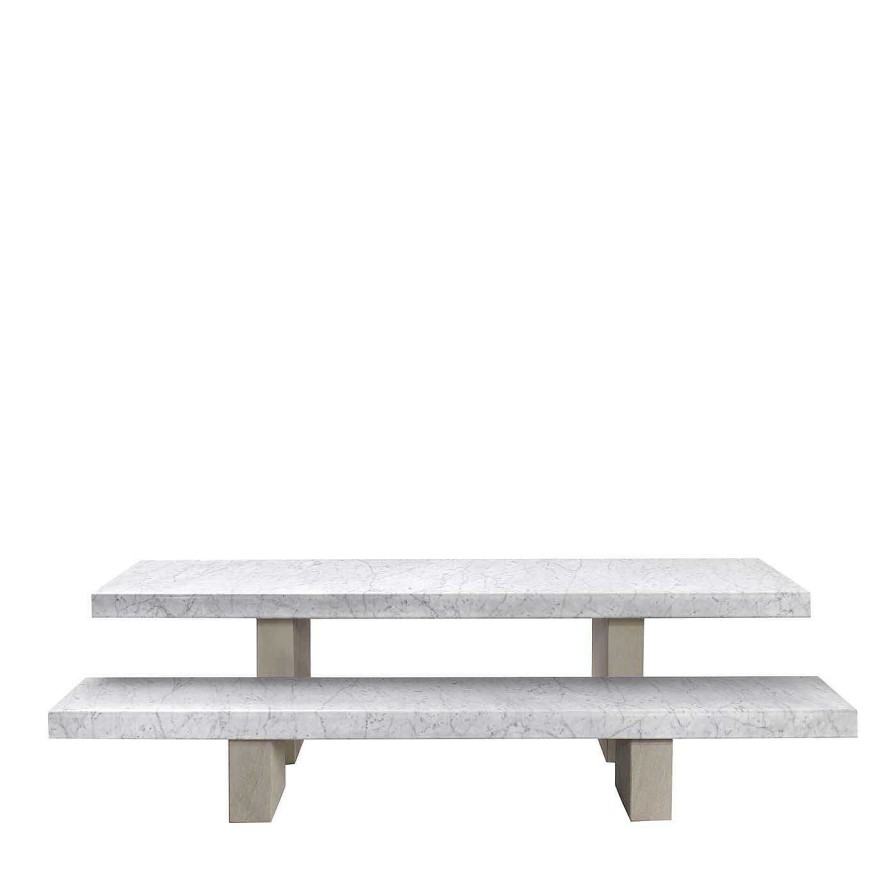 Mobilier Salvatori Tables D'Exterieur | Table De Salle A Manger Rectangulaire D'Exterieur Span Par John Pawson