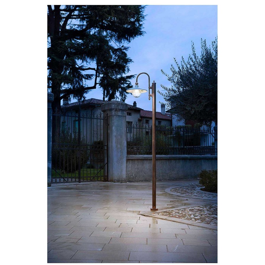 Eclairage FerroLuce Outdoor Floor Lamps | Lampadaire Exterieur Campobasso A340