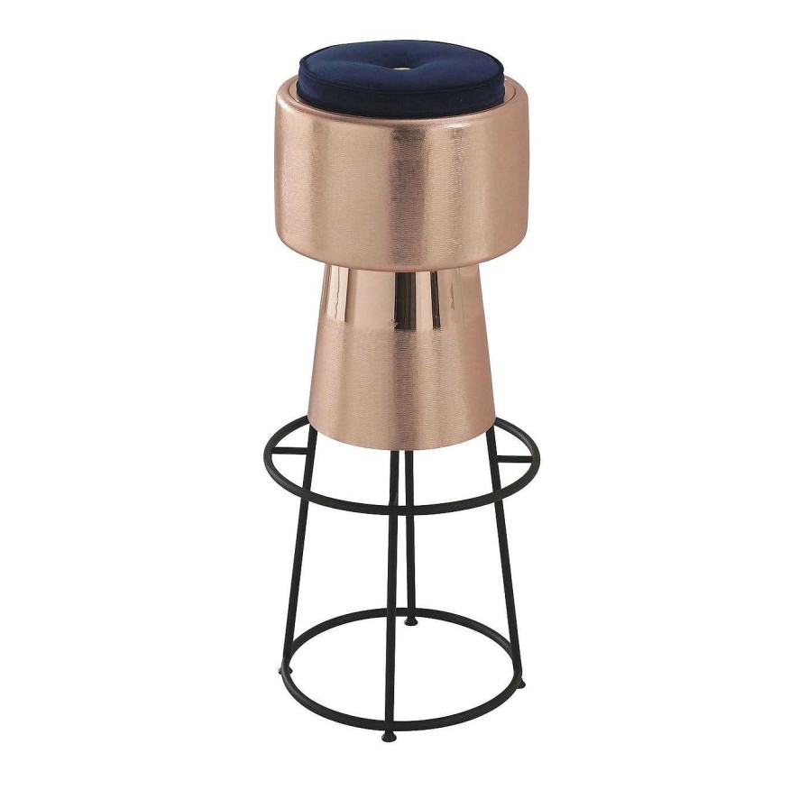 Mobilier Zanetto Tabourets De Bar | Tabouret De Bar En Cuivre Tappo Par Nooii