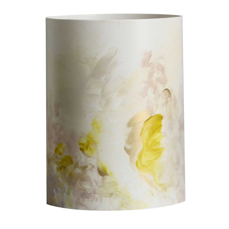 Decoration Anime Design Vases A Fleurs | Vase Cylindrique Blanc Flora L De Gabriela Azar Rubagotti