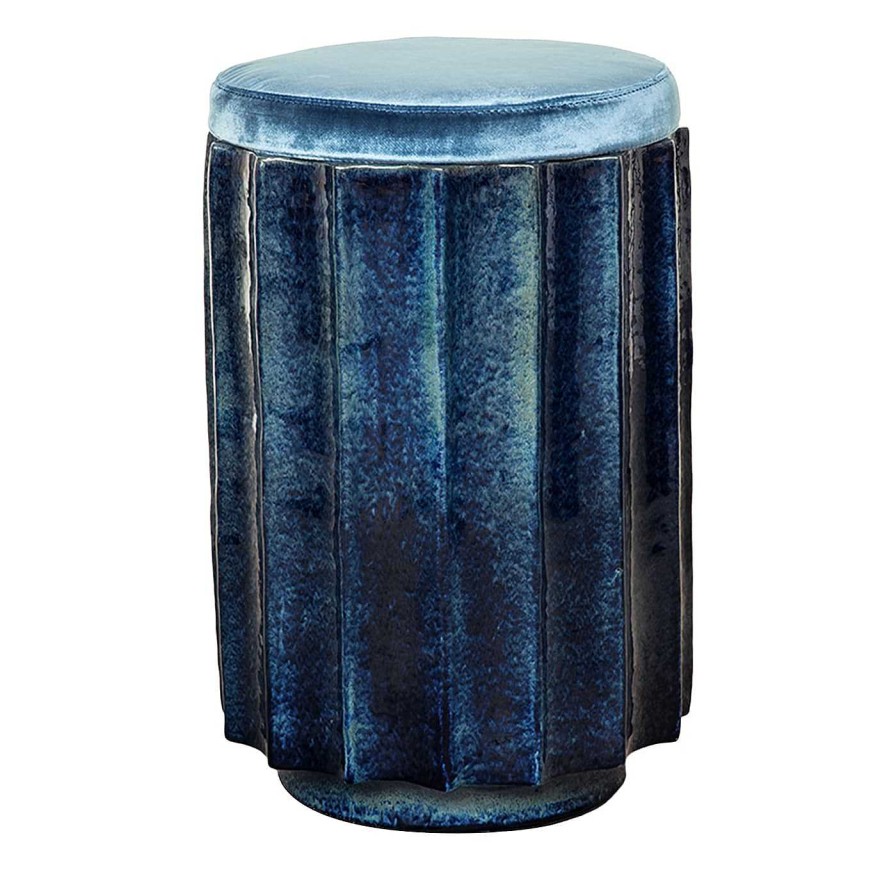 Mobilier Doodesign Ottomans Et Poufs | Pouf Bleu Stele