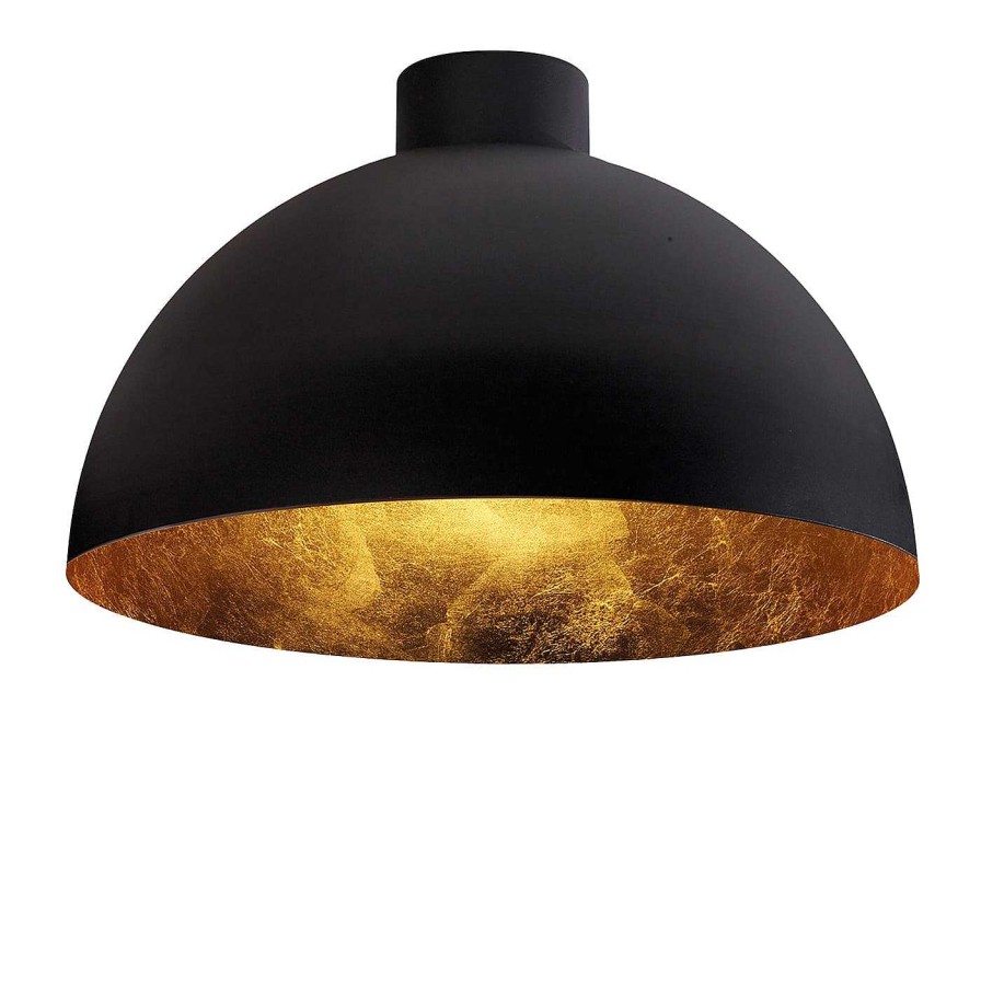 Eclairage Egoluce Lampes De Plafond | Plafonnier Giove A Feuilles D'Or