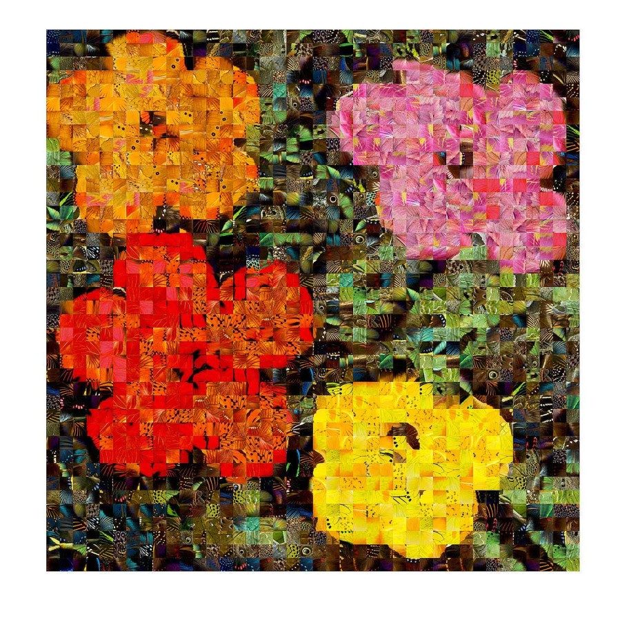 Art Andrea Morucchio Fine Art | Hibiscus N.1 Puzzling Pop Print Series 2019