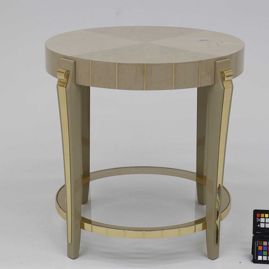 Mobilier Bianchini Tabourets | Table D'Appoint Ronde James