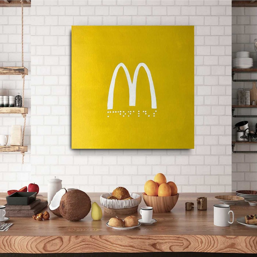 Art Alessandro D'Aquila Figuratif | Peinture Mcdonald'S