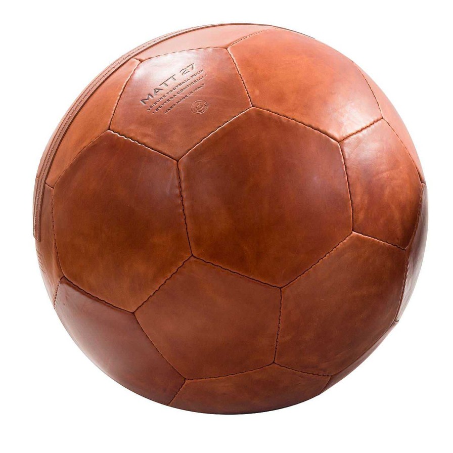 Mobilier Bottega Conticelli Ottomans Et Poufs | Petit Ballon De Football Pouf Papaye