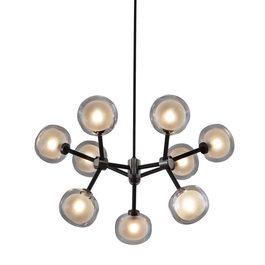 Eclairage Tooy Chandeliers | Lustre A 9 Lumieres Nabila De Corrado Dotti