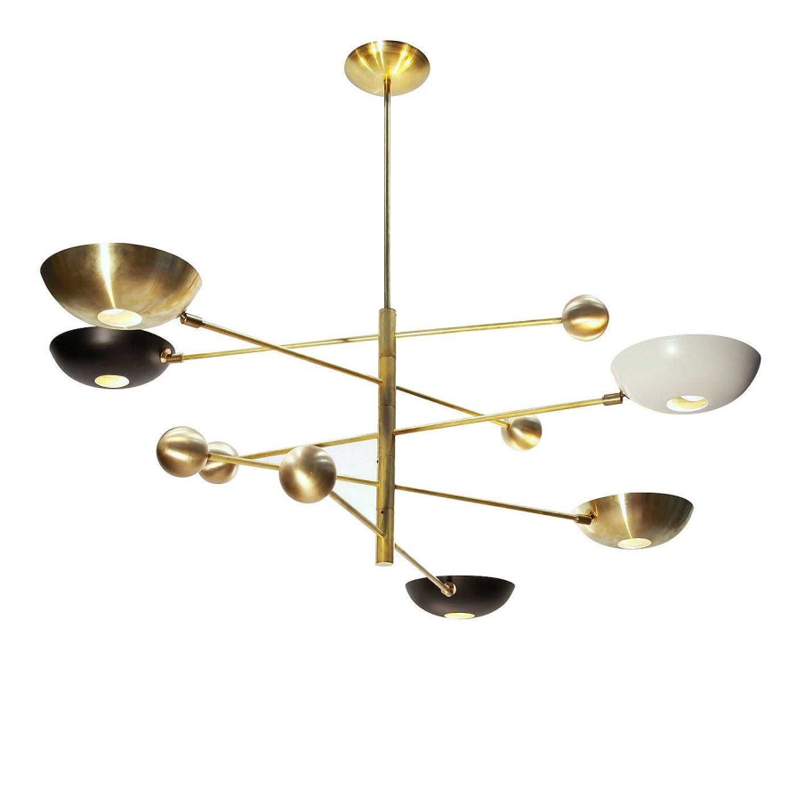 Eclairage Silvio Piattelli Chandeliers | Lustre Orbitale A 5 Branches