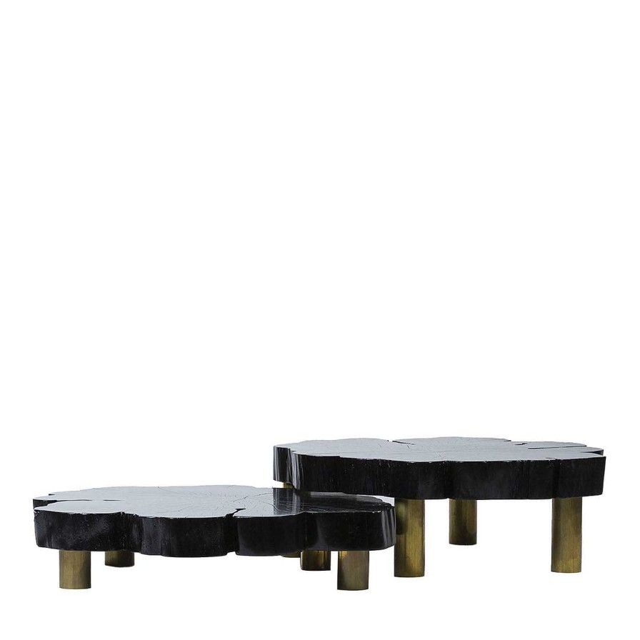 Mobilier Omnibus Design Tables Gigognes | Ensemble De 2 Tables Basses Locum Iii