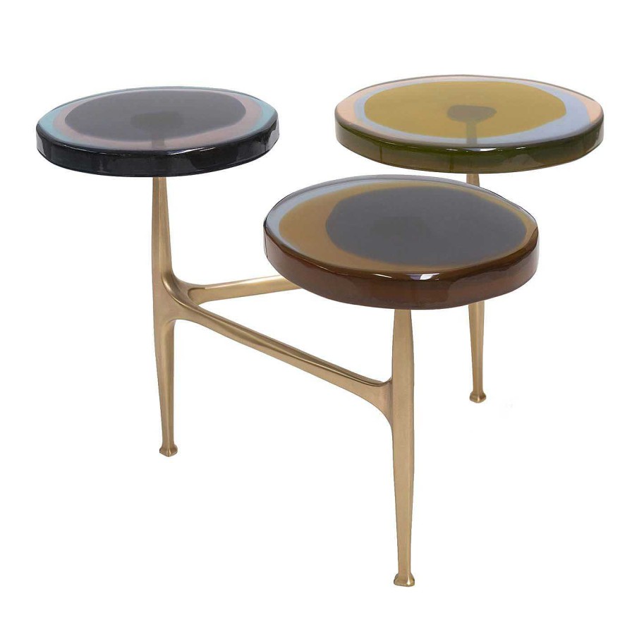 Mobilier Draga & Aurel Tables Gigognes | Table Basse 3 Pieces Agatha #4