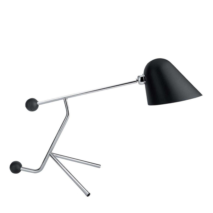 Eclairage Tato Lampes De Bureau | Lampe De Bureau Noire Beghina De Giulia Et Guido Guarnieri