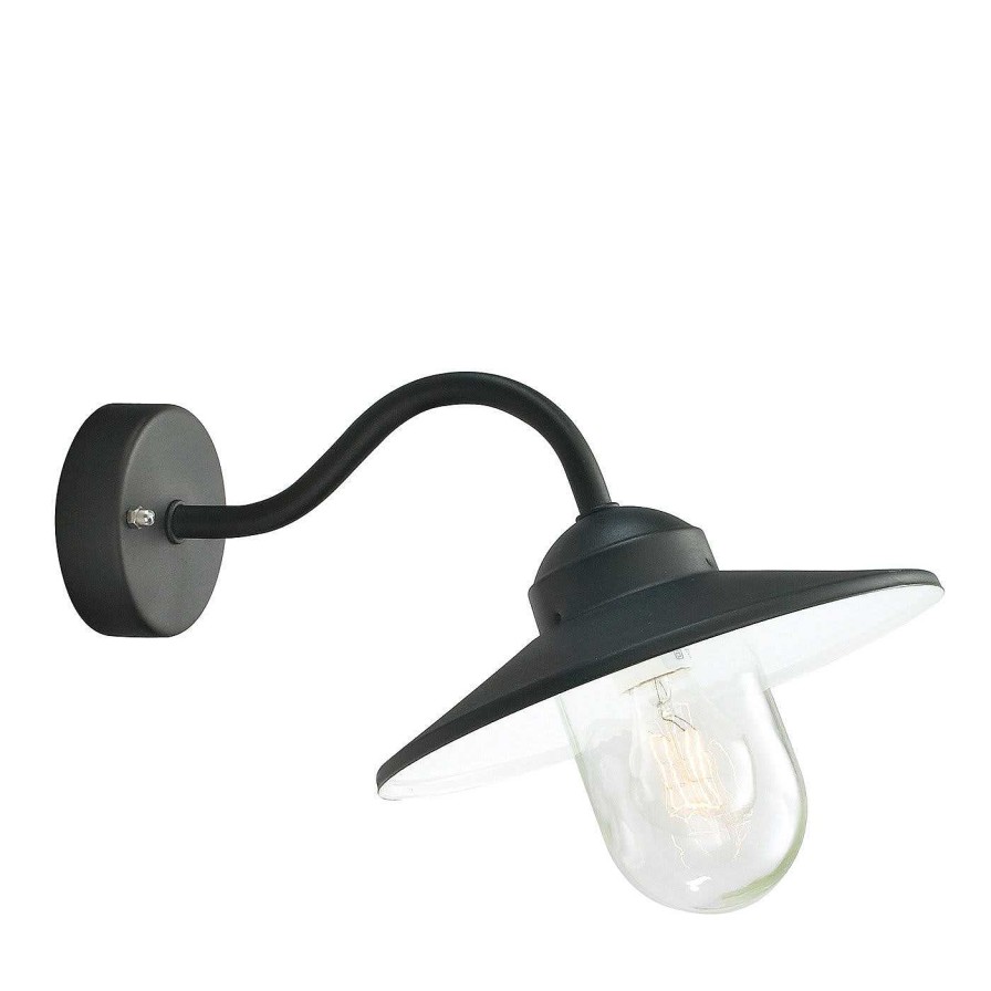 Eclairage Norlys Appliques D'Exterieur | Lampe Murale Karlstad Noire