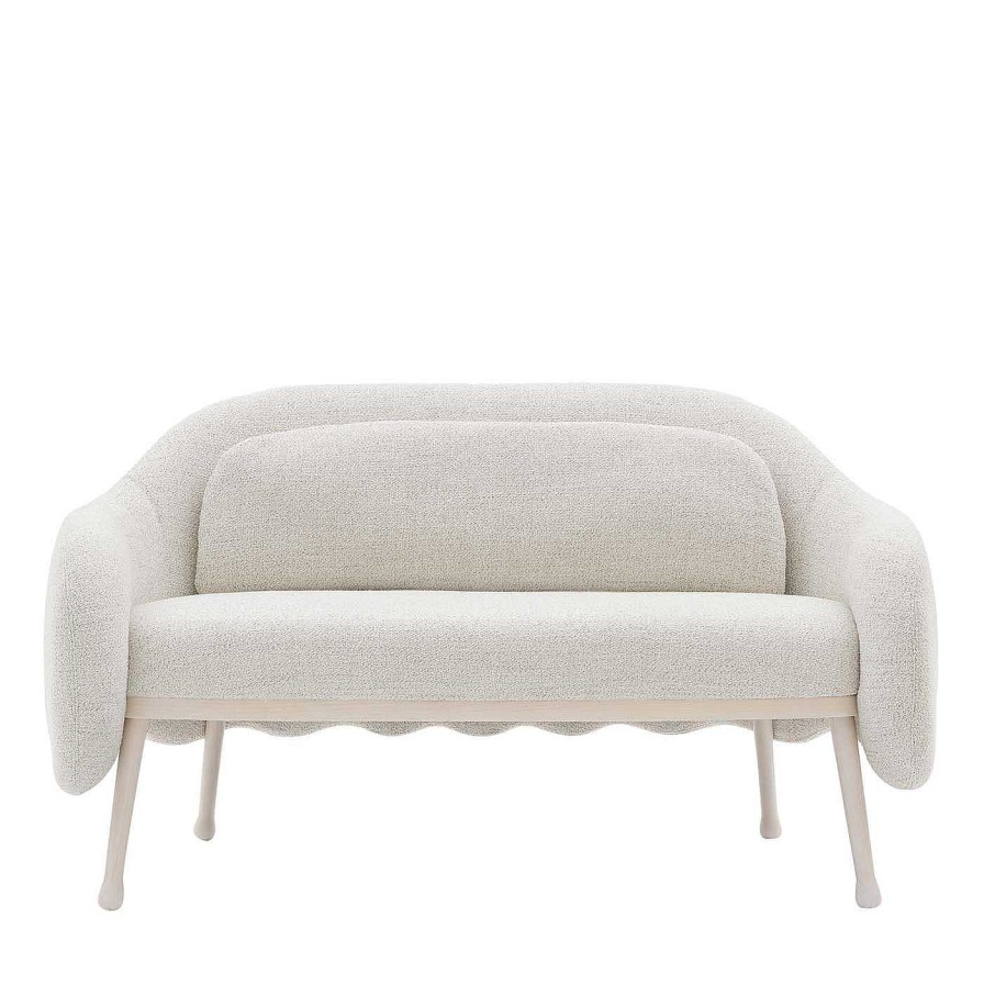 Mobilier Billiani 1911 Canapes | Canape Corolla 273 Blanc Par Cristina Celestino