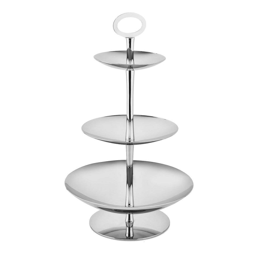 Arts De La Table Elleffe Design Plats De Service Pour Hors-D'Oeuvres | Presentoir Rond A Trois Etages