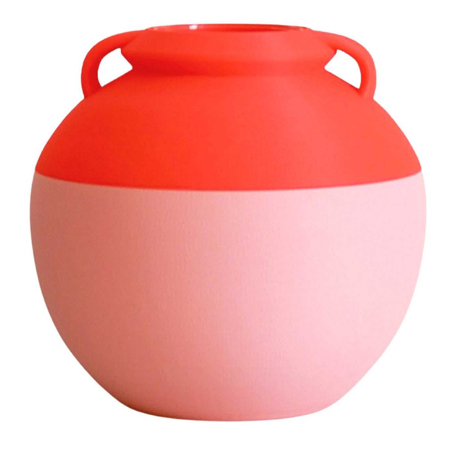 Decoration Pop Pot Amphores | Numa Pompilio Light Pink&Orange Par Arabella Rocca & Giacomo Sanna