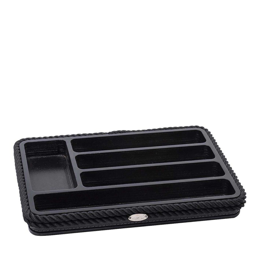 Arts De La Table Marricreo Accessoires De Cuisine | Porte-Couverts/Plateau Noir