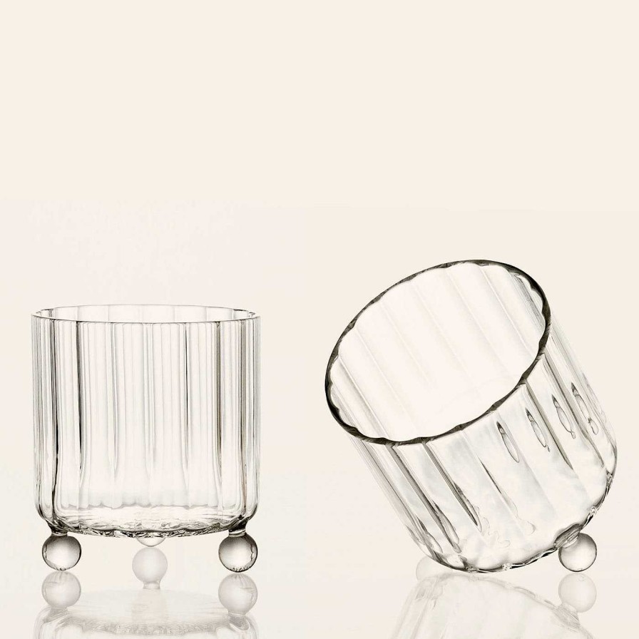 Arts De La Table Agustina Bottoni Verres A Cocktail Et Spiritueux | Verre Clair High Spirits Lowball