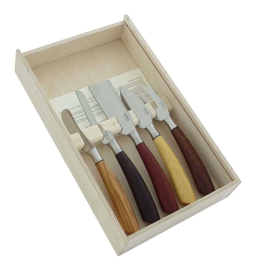 Arts De La Table Coltelleria Saladini Couteaux De Cuisine | Set De 5 Couteaux A Fromage