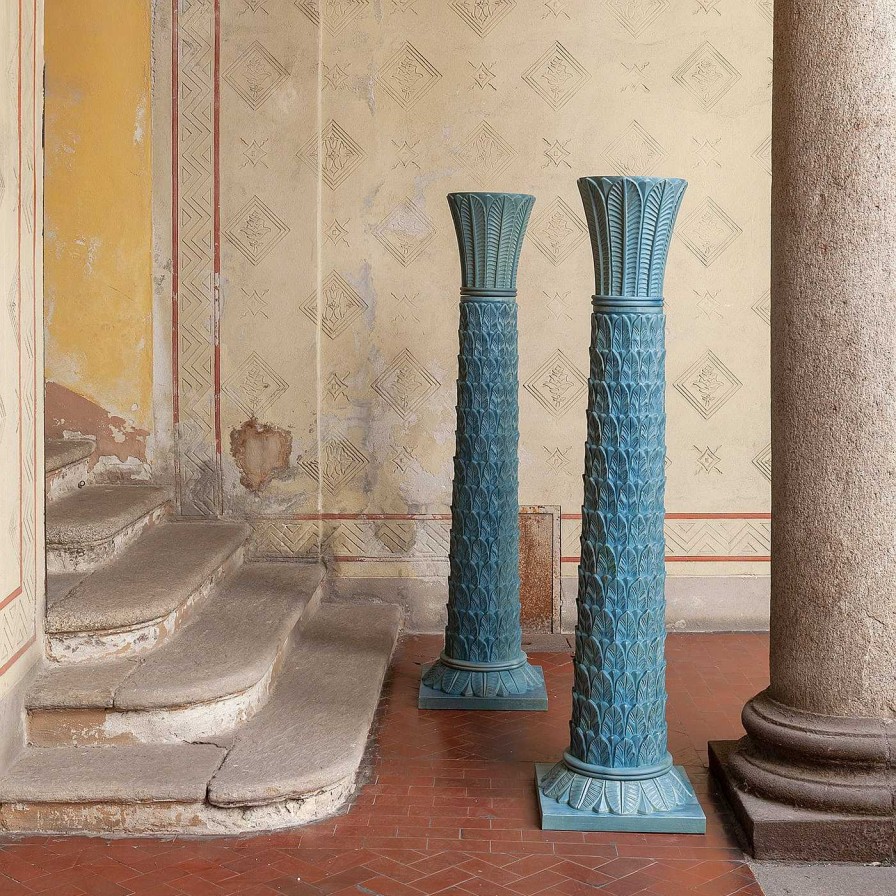 Decoration Pietrachiara Sculptures Decoratives | Colonne Decorative Anne Light Blue