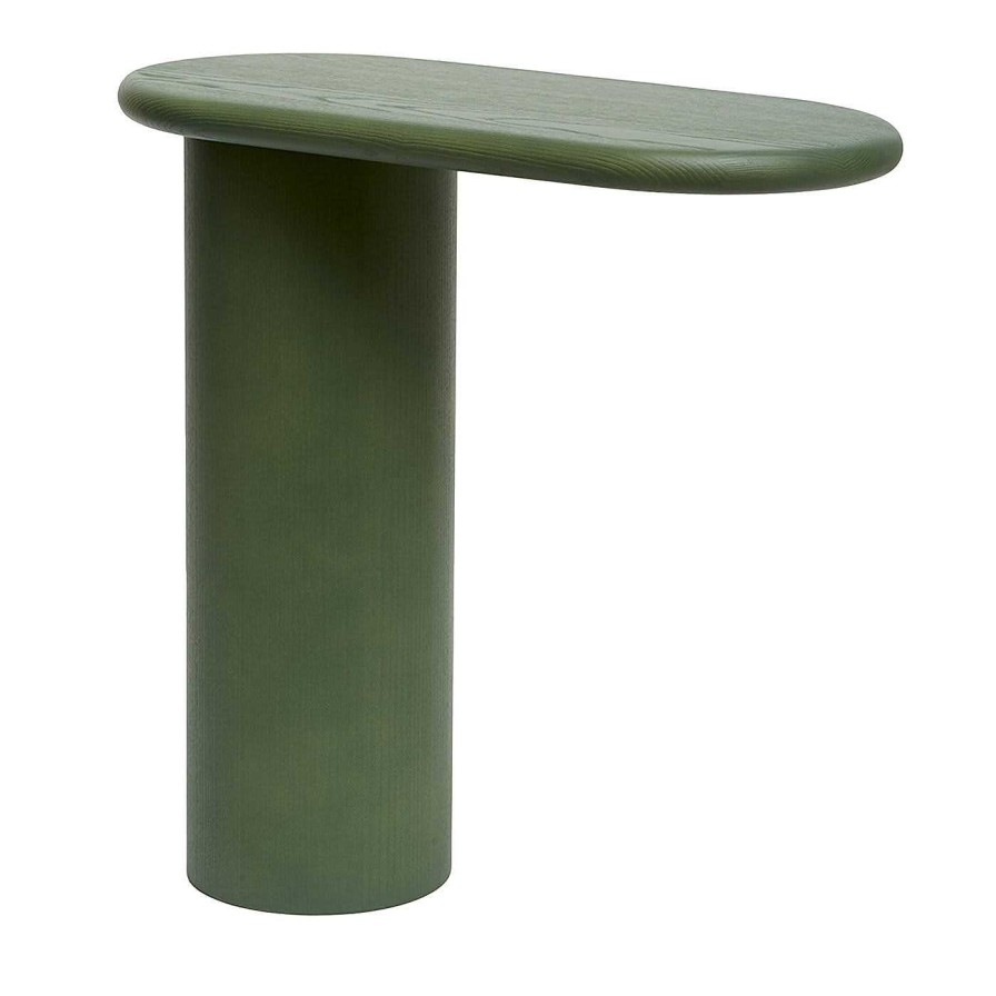 Mobilier Scapin Collezioni Tables D'Appoint | Table D'Appoint En Bois Vert Cantilever L Par Matteo Zorzenoni