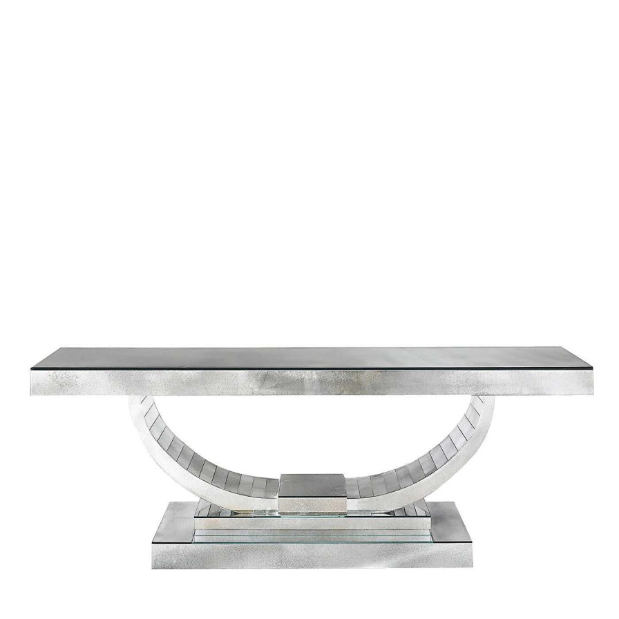 Mobilier Arte Veneziana Tables De Salles A Manger | Console Mezzaluna