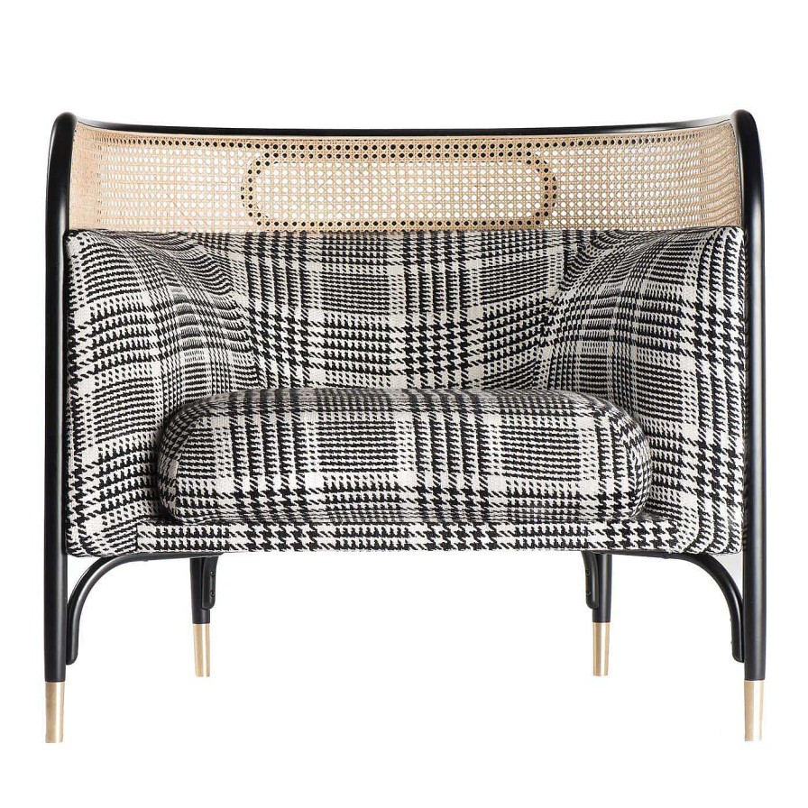 Mobilier Gebrüder Thonet Vienna GmbH (GTV) – Wiener GTV Design Chaises Longues | Chaise Longue Targa En Tartan Par Gamfratesi