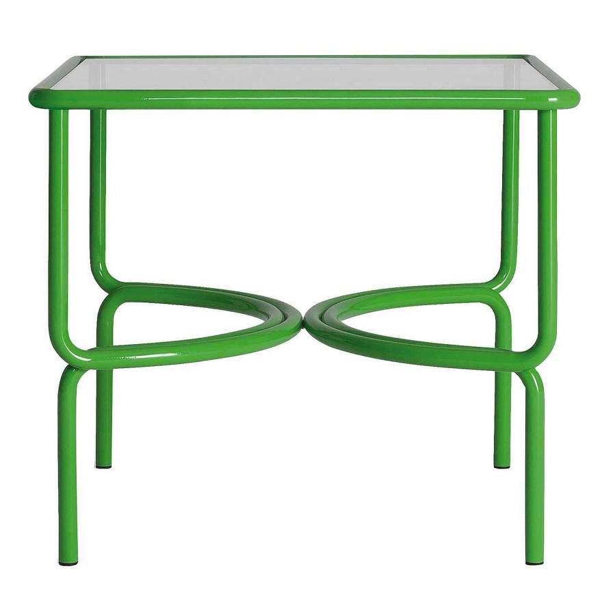 Mobilier Exteta Tables D'Exterieur | Locus Solus Green Bistro Table By Gae Aulenti