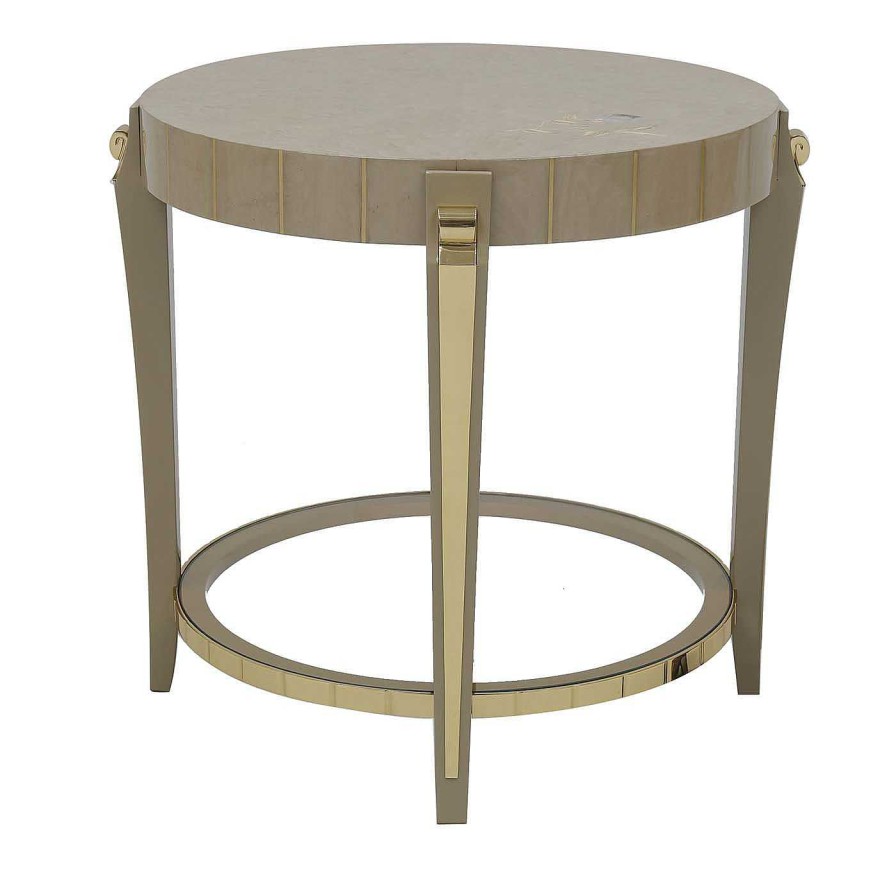 Mobilier Bianchini Tabourets | Table D'Appoint Ronde James