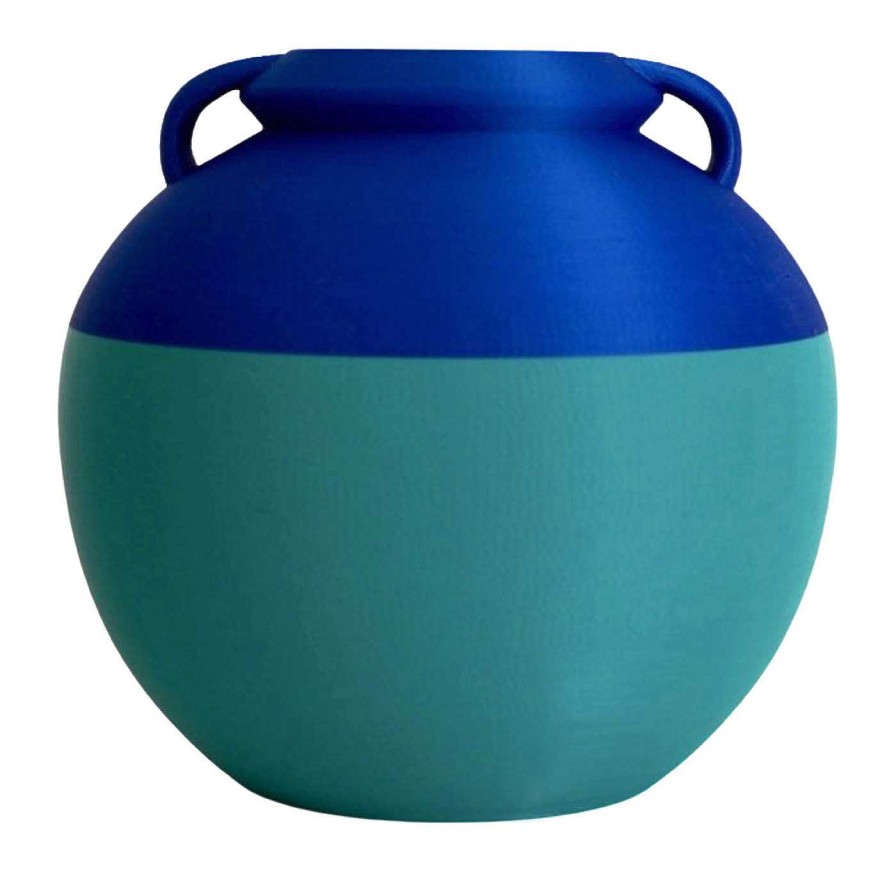 Decoration Pop Pot Amphores | Numa Pompilio Blue&Emerald Par Arabella Rocca & Giacomo Sanna