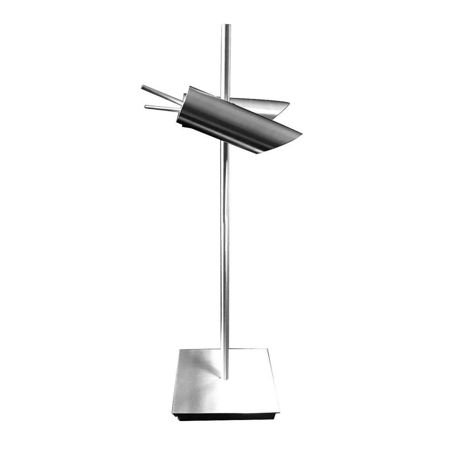 Eclairage Laiton Milano Lampes De Bureau | Lampe De Table Spot Nickel