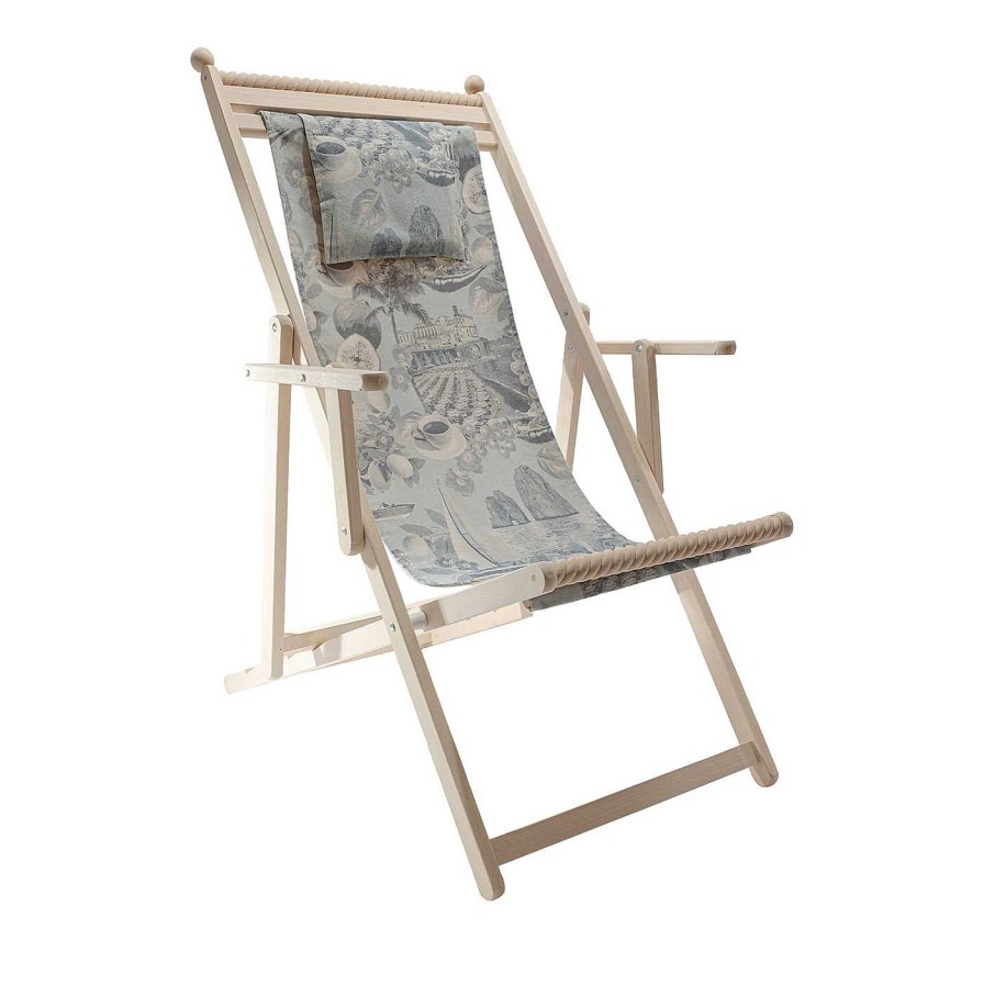 Mobilier Belvedere Chaises Longues Et Transats D'Exterieur | Chaise Longue Cotiere Amalfi/Capri