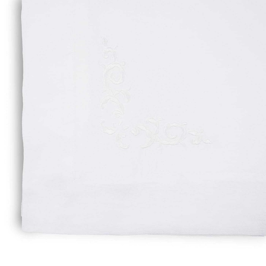 Arts De La Table Rivolta Carmignani Nappes | Nappe Blanche Brodee Decoro