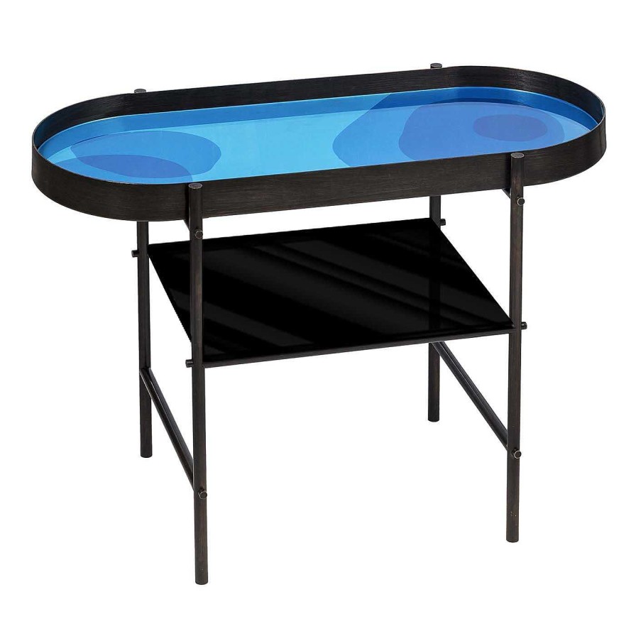 Mobilier Bronzetto Dessertes | Table D'Appoint Float Blue