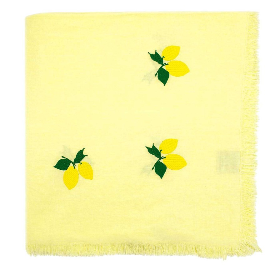 Arts De La Table Cibelle Nappes | Nappe Rectangulaire Jaune Multicolore Limoni