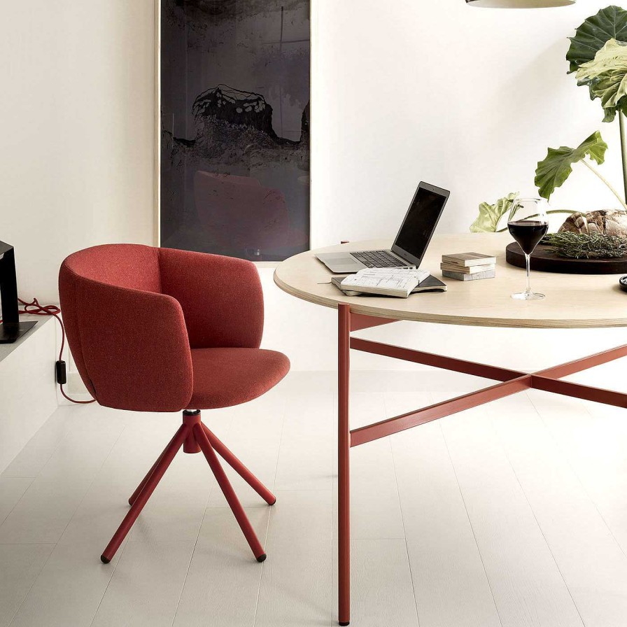 Mobilier 1 Chaises De Bureau | Pas De Petite Chaise De Bureau Rouge