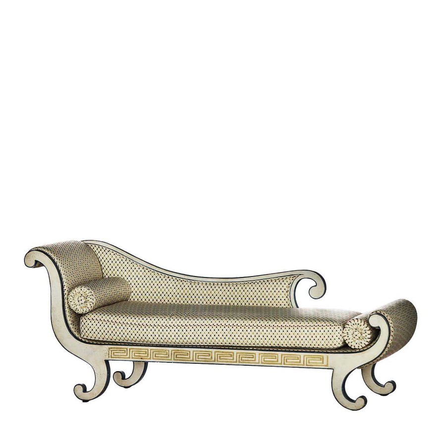 Mobilier Porte Italia Meridienne | Chaise Longue Beige Colombina