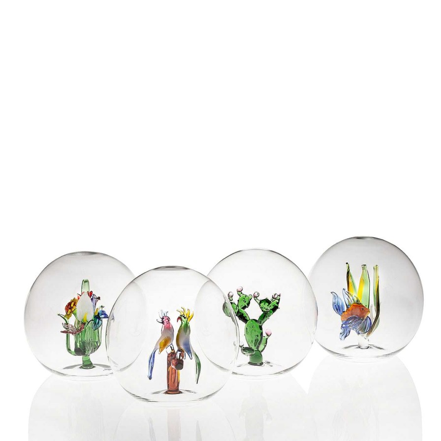 Decoration Casarialto Figurines | Sphere Pour Perroquets Mini Oasis