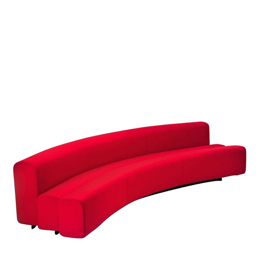 Mobilier La Cividina Canapes | Canape Osaka Rouge De Pierre Paulin