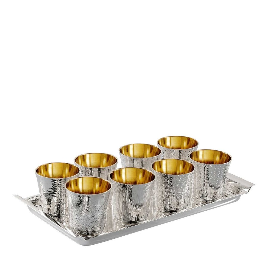 Arts De La Table Zanetto Verres A Cocktail Et Spiritueux | Set De Gobelets A Liqueur Scacciapensieri (8 Pieces)