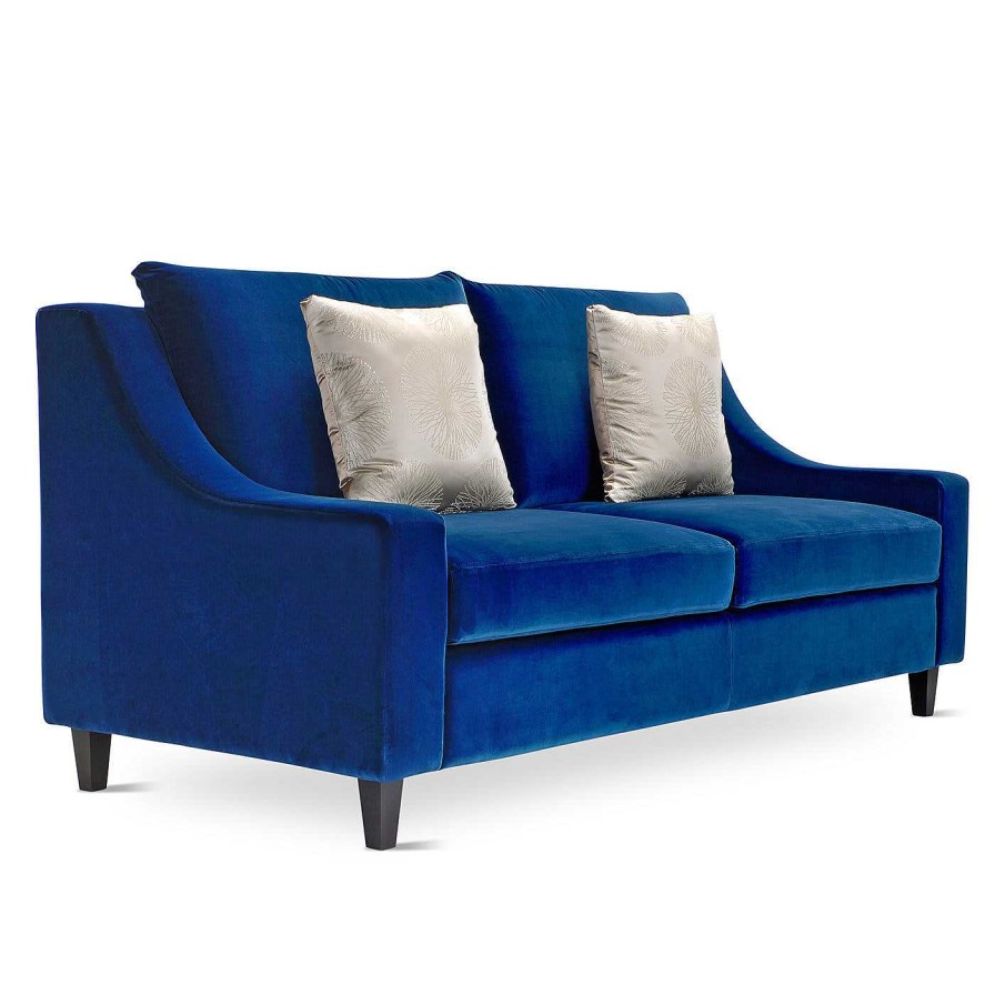 Mobilier Domingo Salotti Canapes | Canape St108 Bleu Cobalt