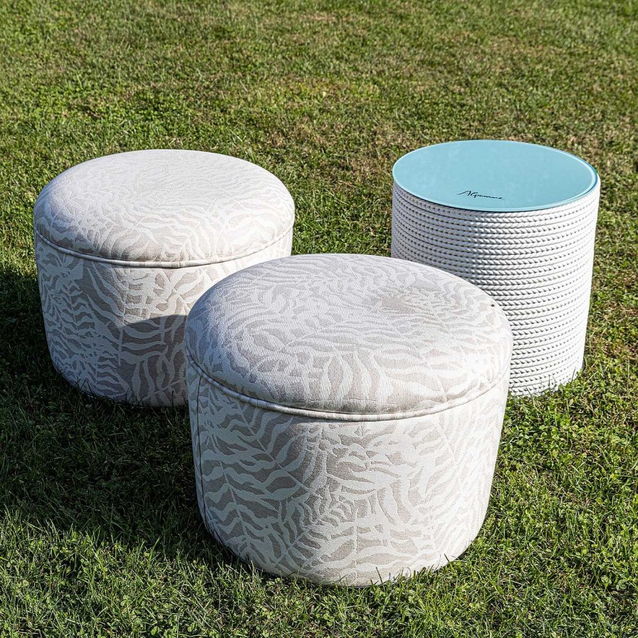 Mobilier Galbiati Fratelli Autre Mobilier D'Exterieur | Ethos Nature Patterned Pouf