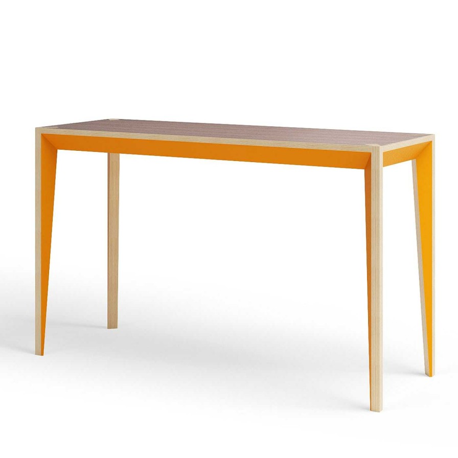 Mobilier Miduny Consoles | Noyer Orange Mimi Tiny Desk Table Console