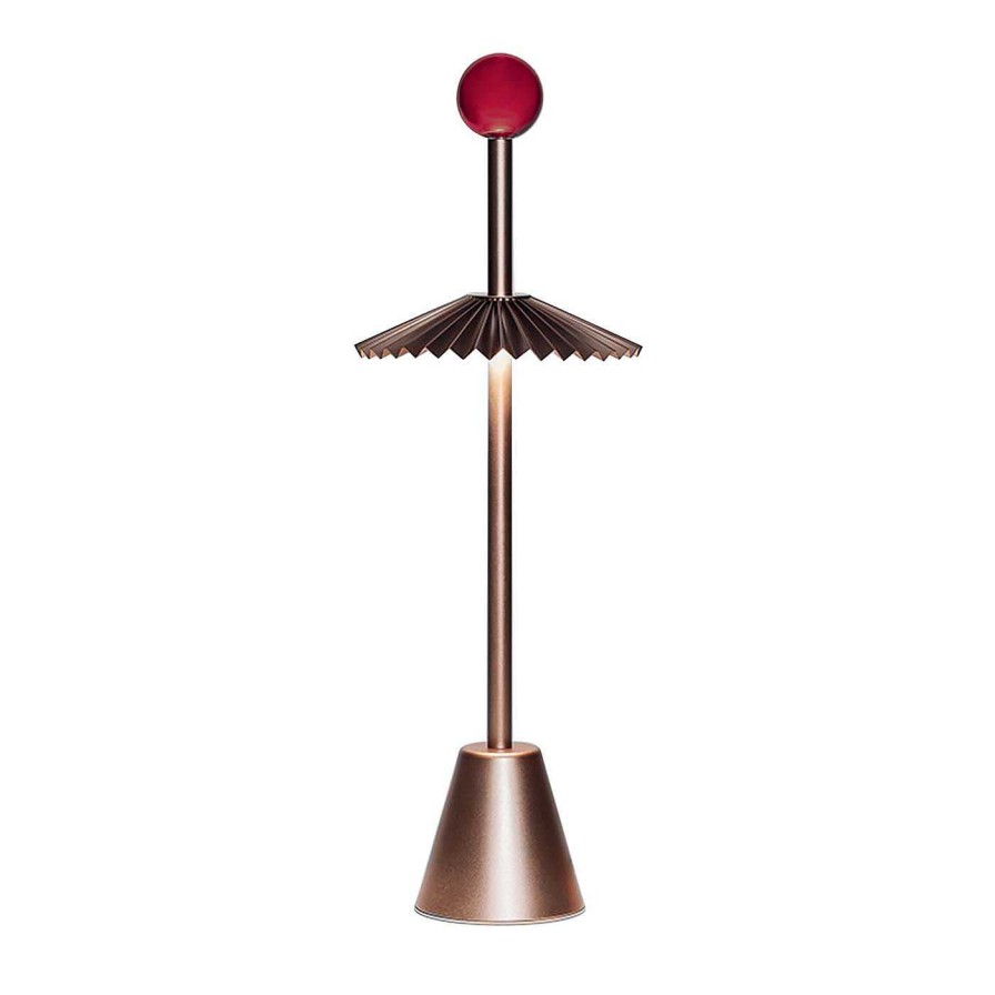 Eclairage Firmamento Milano Lampes Portables | Lampe A Poser Etoile Bronze Par Daniela Puppa