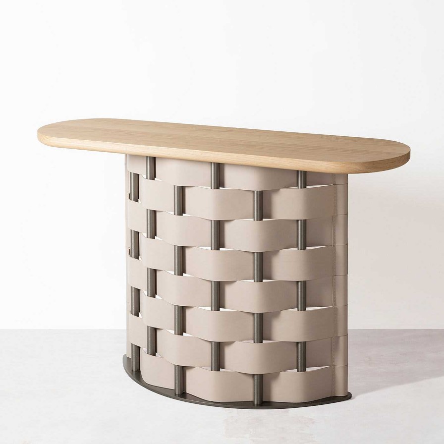 Mobilier Rabitti 1969 Consoles | Console Naturelle Belvedere Par Simone Fanciullacci