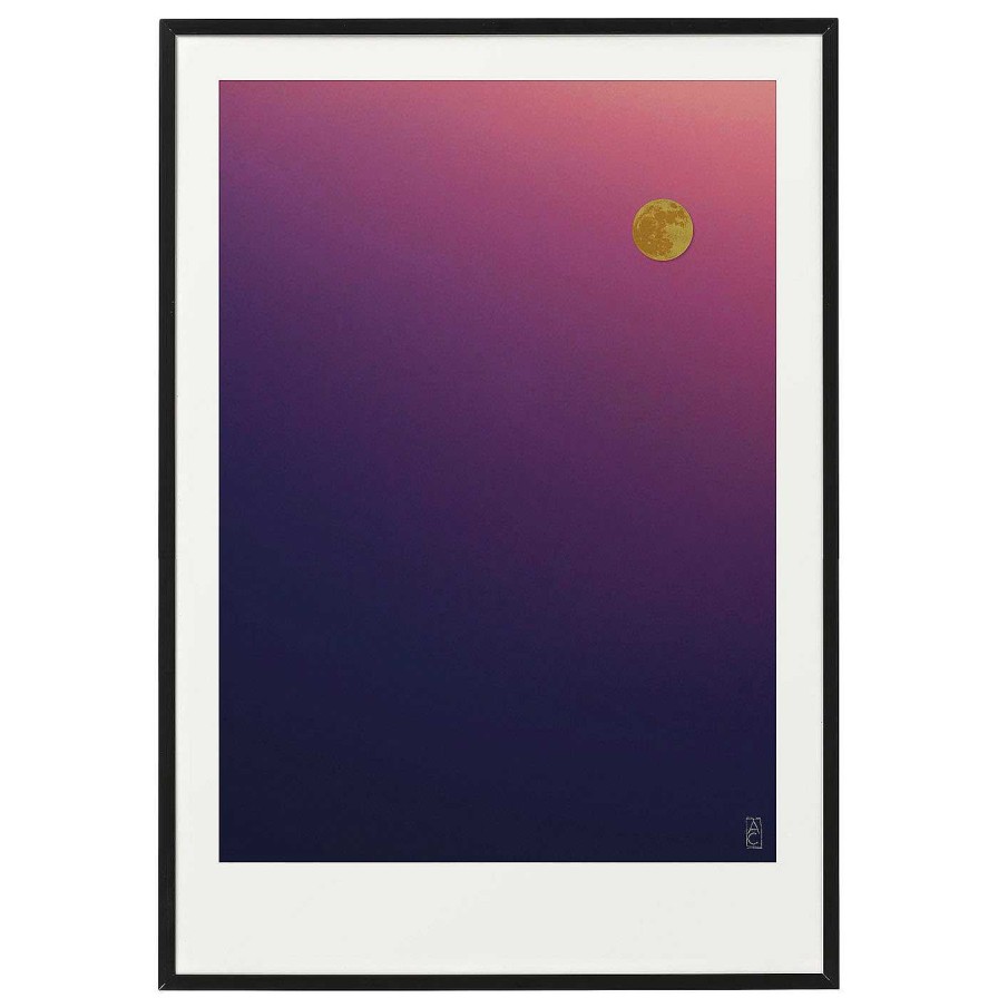 Art Amelia Corvino | Impression De La Lune D'Or 02