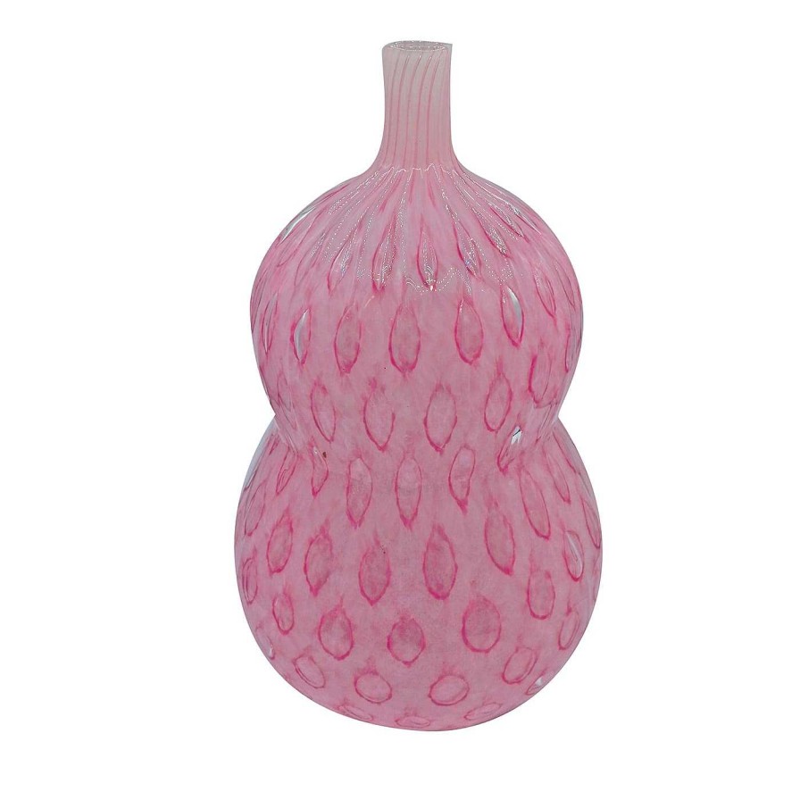 Decoration Vetreria Artistica Reno Schiavon Bouteilles Decoratives | Vase Colombina Rose