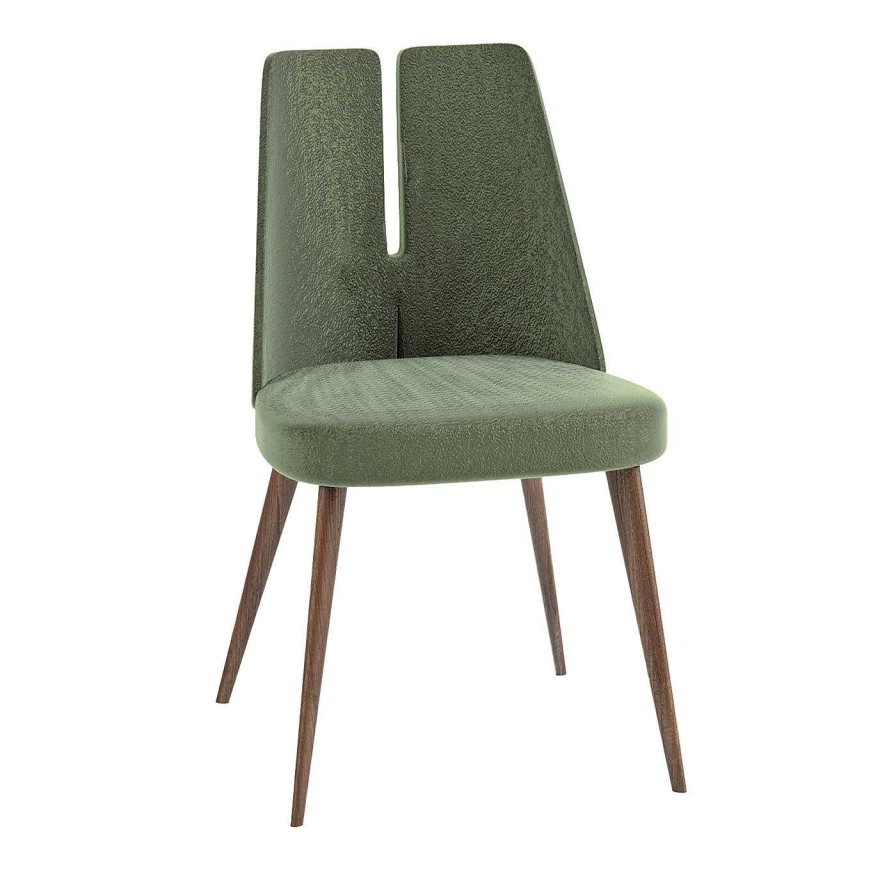 Mobilier Ferri 1956 Chaises | Chaise A Manger Colette Vert Sauge