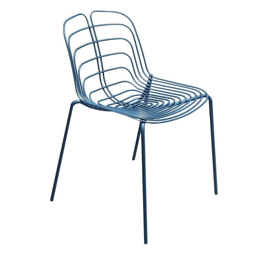 Mobilier La Manufacture Chaises Et Tabourets D'Exterieur | Chaise D'Exterieur Wired De Micheal Young