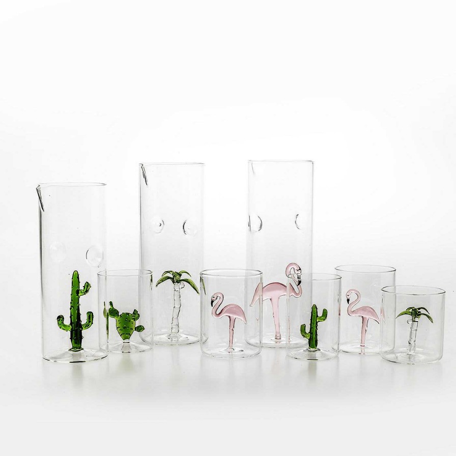 Arts De La Table Casarialto Verrerie | Fenicottero Set De 4 Verres Et Pichet